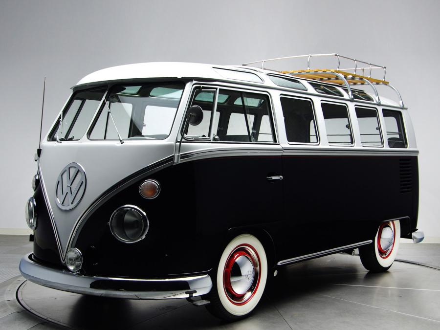  Volkswagen T1 Deluxe Samba Bus 1963 года  (фото 21 из 21)